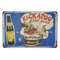 ราคา ป้ายสังกะสีวินเทจ คิกคาปู้ Kickapoo Joy Juice ขนาด 20x30 ซม (7836826009)