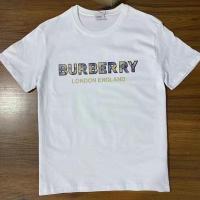 ราคา เสื้อยืดคุณภาพดี Burberry Burberry Tag Collar Label เสื้อยืดแขนสั้น คอกลม ผ้าฝ้ายแท้ ทรงหลวม สไตล์คลาสสิก สําหรับผู้ชาย และผู้หญิง (20239432755)