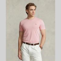 ราคา Sale Polo Ralph Lauren เสื้อยืดผู้ชาย Tee Custom Slim Fit Soft Cotton T Shirt รุ่น MNPOTSH1N821897 สีชมพู (20809282216)