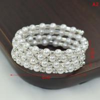 ราคา Cozyroom หรูหราคริสตัลสร้อยข้อมือมุกเลียนแบบหลายยืดหยุ่นสร้อยข้อมือมุกสร้อยข้อมือมุกสำหรับผู้หญิงเครื่องประดับเจ้าสาวของขวัญ (16262374415)
