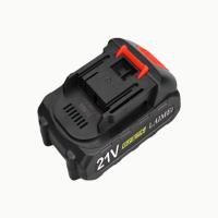 ราคา Monqiqi เครื่องเจียรมุมไร้สาย 18V ลูกหมูไร้สาย เครื่องเจียแบต หินเจียรแบบไร้สาย ลูกหมูไฟฟ้า หินเจียรไร้สาย ลูกหมูหินเจียร แบตใหญ่ Li ion 2 ก้อน ลูกหมูหินเ ครื่องเจียร์ไร้สาย (20803750283)