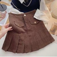 ราคา Chill Chill Day 0033 กระโปรงลูกฟูก กระโปรงทรงเทนนิส กระโปรงแฟชั่น กระดุมหน้า สีดำ สีครีม พร้อมส่ง (21193460017)