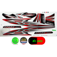 ราคา สติ๊กเกอร์ spark 115i ปี 2013 รุ่น1 สติ๊กเกอร์มอไซค์ สปาร์ค 115i ปี 2013 รุ่น1 สีสวย สีสด สีไม่เพี้ยน (16230888815)