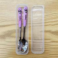 ราคา ชุดช้อนส้อม สเตนเลส ของใช้บนโต๊ะอาหาร Sanrio Kuromi น่ารัก 3 ชิ้น มีหลาย แบบให้เลือก พร้อมกล่อง ช้อน ส้อม ตะเกียบ พกพาสะดวก (20795647548)