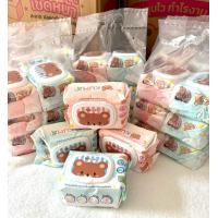 ราคา 1 หิ้ว 6 ห่อ ทิชชู่เปียก ทิชชู่เปียกคุมะ ทิชชู่เปียกkuma (20862791559)