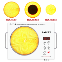ราคา LAHOME W536 เตาเซรามิคไฟฟ้า เตาไฟฟ้าเซรามิ เตาไฟฟ้าเซรามิค เตาแม่เหล็กไฟฟ้า หัวอินฟราเรด Best Induction cooker Infrared Stove เตาอเนกประสงค์ขนาดพกพา สำห (20997331058)