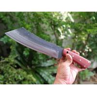 ราคา มีดแรมโบ้ Rambo knife แรมโบ้ มาเชเต้ มีดใบตาย มีดพก มีดเดินป่า มีดแคมป์ ใบ 10 ตีร้อนชุบแข็ง ผิวไฟ ด้ามประกบไม้ประดู่ (15519483804)