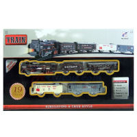 ราคา ชุดของเล่นรถไฟโบราณ รถไฟ รถไฟราง รถราง ของเล่นรางรถไฟ โมเดลรถไฟ 13 ชิ้นและ 19 ชิ้น ใส่ถ่าน มีไฟ สำหรับเด็ก 1 ปีขึ้นไป (20936469870)