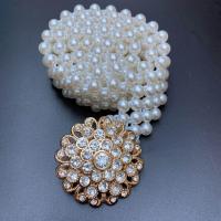 ราคา March jewelry เข็มขัดไข่มุกสาว เข็มขัดมุกยืดหยุ่น เข็มขัดไข่มุกผู้หญิง ชุดเข็มขัด หัวเข็มขัด เข็มขัดเงิน เข็มขัดมุก 36 นิ้ว (7392448369)