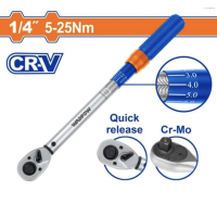 ราคา WADFOW ประแจขันปอนด์ 5 25 Nm รุ่น WWQ1D14 ขนาด 1 4 ประแจ CR V ประแจขัน ประแจปอนด์ เครื่องมือช่าง วัตโฟว์ (20984558188)