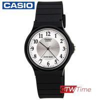 ราคา Casio Standard นาฬิกาข้อมือผู้ชาย ผู้หญิง สายเรซิ่น รุ่น MQ 24 7B3LDF สีดำ หน้าขาว (2302922109)