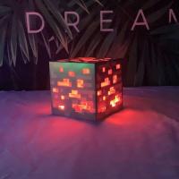 ราคา Grain73gre1ygs Minecraft peripherals torch led night light rechargeable mining diamond changing bottle (20424086497)