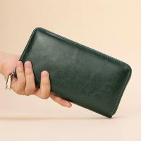 ราคา TOUGHกระเป๋าสตางค์ใบยาวหนังแท้หนังเงามันเนื้อนิ่ม ใส่แบง5ช่องใส่บัตร8ช่องมีซิปใส่เหรียญ (20861370446)
