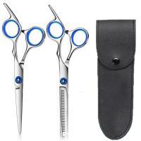 ราคา กรรไกรตัดผมขนาด6 5นิ้วชุดกรรไกรตัดเล็มแต่งผมสีดำแบบมืออาชีพ (17658697392)