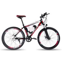 ราคา electric bike จักรยานไฟฟ้า 26 จักรยานเสือภูเขาไฟฟ้า ไม่รวมกระเป๋าหลัง มอเตอร์ 250w แรงดันแบตเตอรี่ลิเธียม 36 โวลต์ แบตเตอรี่ลิเธีย (18041117759)