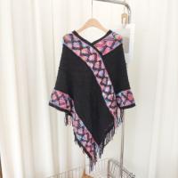ราคา titony ผ้าคลุมไหล่ถักพู่แบบใหม่ ผ้าคลุมไหล่สไตล์ชาติพันธุ์ ผ้าขนหนูชายหาดหลากสีสันสำหรับเดินทาง (21029802489)