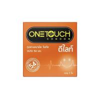 ราคา Onetouch ถุงยางอนามัย ดีไลท์ 54 mm 1 กล่อง 530311900 01 (21244279683)