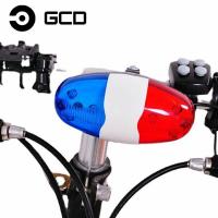 ราคา GCD 6 LED 4 TONE จักรยานระฆังตำรวจแสงอิเล็กทรอนิกส์ไซเรนเด็กจักรยาน scoote (19983162097)