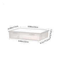 ราคา กล่องแฟ้มกล่องเก็บของกระดาษประกาศนียบัตรทนต่อการสึกหรอพลาสติกใสกล่องใส่ของตั้งโต๊ะกระเป๋าเอกสารกันความชื้น (20636368417)