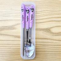 ราคา 3 ชิ้น ชุดช้อนส้อม sanrio Sanrio Melody Kuromi คุโรมิ ลายการ์ตูน ชุดช้อนส้อมเด็ก Cutlery Set ช้อนส้อมพกพา พร้อมกล่อง (20803422972)