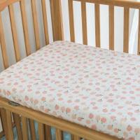 ราคา Lalemon ผ้าปูเตียงเด็ก แบบรัดมุม Baby Crib Sheet 120x65 cm ผ้าปูที่นอนเด็ก cotton ไร้สารเรืองแสง ผ้าปูเตียงเด็ก Ikea (14389338843)