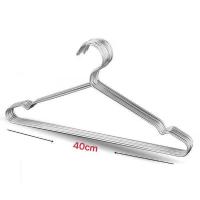 ราคา WOOKEE ถูกที่สุด ไม้แขวนเสื้อสแตนเลส หนา3 0mmยาว32 40 42 45cm 1แพ็ค 5 10ชิ้น ไม้แขวนสแตนเลส ไม้แขวนเสื้อเด็ก ไม้แขวนผ้า ไม้แขวนกางเกง (4017250684)