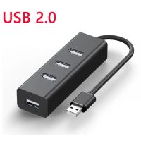 ราคา 4พอร์ต2 0 USB 3 0 HUB Splitter ความเร็วสูง Splitter อะแดปเตอร์ USB Expander สำหรับเดสก์ท็อปพีซีแล็ปท็อป USB HUB (21170798002)