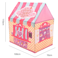 ราคา เต้นท์เด็ก บ้านเด็ก กระโจม ลาย the club house ขนาด สูง 100x100x70 cm นน เพียง 1 5kg (19505097478)