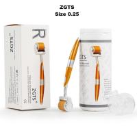 ราคา พร้อมส่ง ZGTS ลูกกลิ้งรักษาหลุมสิว ศรีษะล้าน ขนาด0 25mm 2 0mm Gold (20092248986)