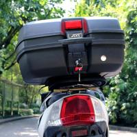 ราคา K POWER กล่องท้ายเบาะรถมอเตอร์ไซค์เอนกประสงค์ รุ่น JDR 698 ดำ 45 ลิตร (3341348688)