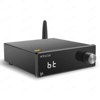 ราคา rifeikai UK Audio S1 Amplifier Mini HiFi Stereo Amp Integrated Receiver Power Amplifier For Home Audio Passive Speakers 5 0 Class D Output 100W X 2 TPA3116 Chip With Remote Control (20347953832)