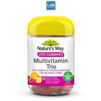 ราคา Natures Way Vita Gummie Multivitamin Trio Sugar Free 60pcs เนเจอร์สเวย์ ไวต้า กัมมี่ส์ มัลติวิตามิน ทรีโอ สูตรไม่มีน้ำตาล 60ชิ้น ขวด (21008196194)