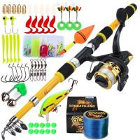 ราคา คันเบ็ดและรอกตกปลา 1 8 ม คันเบ็ดพร้อมรอกตกปลาและอุปกรณ์ตกปลา รอกตกปลาครบชุดพร้อมสายสำรองแล้ว (21243231475)