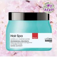 ราคา Loreal Hair Spa Repairing Treatment 490 g ทรีทเม้นท์บำรุงผมสำหรับผมแห้งเสีย (20783297245)