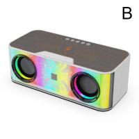 ราคา A9 ลําโพงซับวูฟเฟอร์ไร้สายบลูทูธ RGB แบบพกพา B0W2 (20616386153)