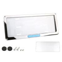 ราคา พร้อมส่งทันที กรอบป้ายทะเบียน กรอบทะเบียนรถ ไทเทเนียม ได้ 1คู่ หน้า หลัง งานสแตนเลสแท้ ไม่ซีดง่าย ไม่เกิดสนิม กรอบป้ายทะเบียนไทเท กรอบทะเบียนรถ กรอบป้ายรถยนต์ไทเท (21065321690)