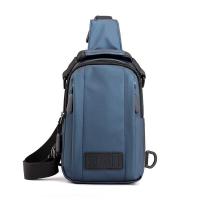 ราคา ARCTIC HUNTER กระเป๋าสะพายข้างผู้ชาย กระเป๋าคาดอก หน้าอกกระเป๋าสะพายข้างของผู้ชายที่กระเป๋าไนลอนกันน้ำ USB กระเป๋าสะพายบ่าผ้าชาร์จใหม่ได้ (17321655325)