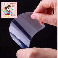 ราคา แผ่นปาดครีม แผ่นปาดเค้ก แผ่นปาดครีมพลาสติกใสขนาดแผ่น 13x10cm (11177284145)