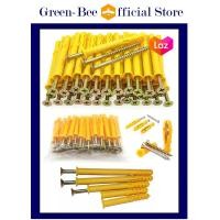 ราคา พุกพลาสติกพุกพลาสติกพร้อมสกรูน็อตพุกเหล็ก พุกพลาสติก น็อตพุก ตอกปูน อิฐ เหล็ก หิน คอนกรีต เหล็ก ไม้ ฝาผนังพุ๊กตะปูพุกตอ (21110630758)