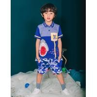 ราคา NIKI BEBE Top Shorts เสื้อโปโลปักฉลาม กางเกงขาสั้น (20960381704)