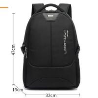 ราคา 2023 ผู้ชายใหม่ 15 6 นิ้วความจุขนาดใหญ่กระเป๋าเป้สะพายหลังกันน้ำธุรกิจแล็ปท็อปกระเป๋าแฟชั่นกระเป๋าเป้สะพายหลังน้ำหนักเบา สีดำ สีเทา (20890673375)