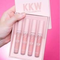 ราคา KKW x Kylie Cosmetics ลิปโทนนู้ด 4 สี คอลเลคชั่น คิม คาร์ดาเชียน 1กล่อง (240383704)