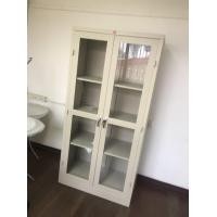 ราคา LUCKY WORLD ตู้เหล็กสูงบานเปิดกระจก รุ่น KWG-183