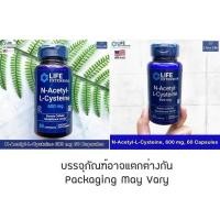 ราคา เอ็นอะเซทิลซีสเตอีน N Acetyl L Cysteine 600 mg 60 Capsules Life Extension NAC สารแนค N Acetylcysteine (6394910836)