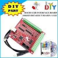 ราคา MACH3 USB INTERFACE BOARD CNC USB 4 Axis 100KHz Controller Board สาย USB ยาว 1 5M มีโปรแกรมให้ (20883081803)