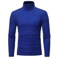 ราคา LIVE GREAT เสื้อแขนยาวชาย เสื้อยืดคอเต่าบางสีทึบง่ายต่อการจับคู่กับเสื้อผ้า (16735653371)