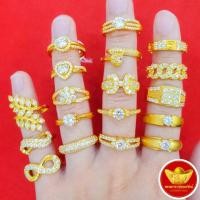 ราคา ไม่รับปลายทาง KNR แหวนทอง 1 สลึง ดอกไม้ ลงยา ทองแท้96 5มีบัตรรับประกัน ขายได้จำนำได้ เลือกไซส์เลือกลายทักแชท (20664045425)