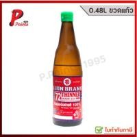 ราคา 0 48L ขวด ทินเนอร์ น้ำมันสน น้ำมันชักแห้ง กอฮอล์ ตราหัวสิงห์ (17137378368)