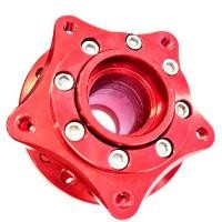 ราคา ดุมย่อ หน้า SONIC โซนิค สีแดง BOUSHI CNC น๊อตจานดิส 5 ตัว ขนาดน๊อต 10 งานเทพ ดุมซิ่ง ดุมสนาม ดุม ดุมแต่ง ID SHOP (16421441154)