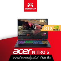 ราคา Acer Notebook โน๊ตบุ๊คเกมมิ่ง Nitro AN515 46 R12A Obsidian Black เล่นเกม ทำงาน (18511281018)